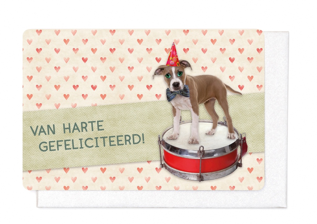 VAN HARTE GEFELICITEERD