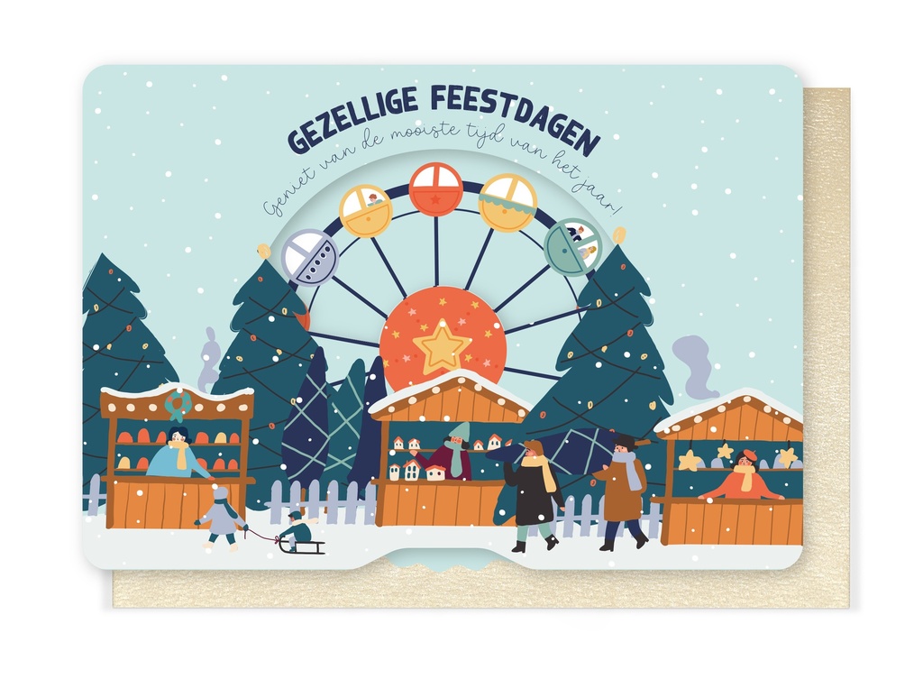 GEZELLIGE FEESTDAGEN - GENIET VAN DE MOOISTE TIJD VAN HET JAAR