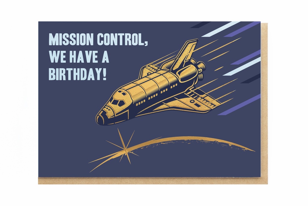 MISSION CONTROL, WE HAVE A BIRTHDAY!