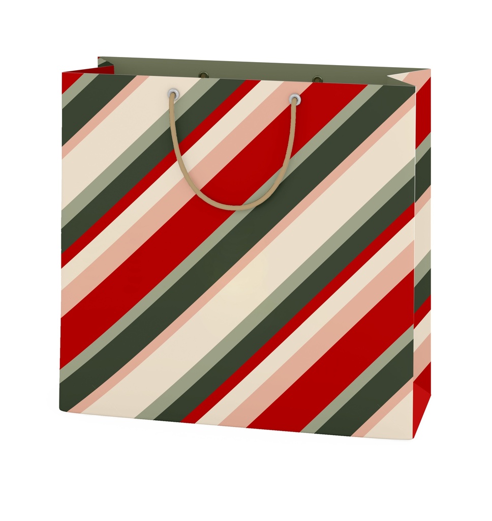 GIFT BAG JUST JOLLY 25X25 