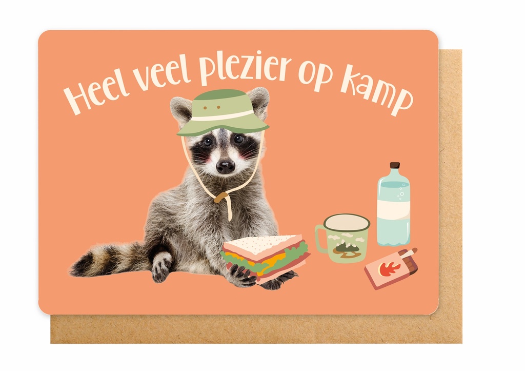 VEEL PLEZIER OP KAMP