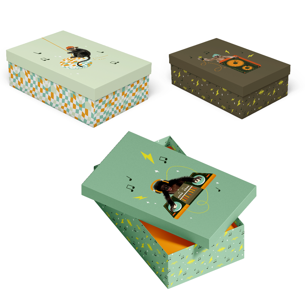 GIFT BOXES MONKEY CLUB