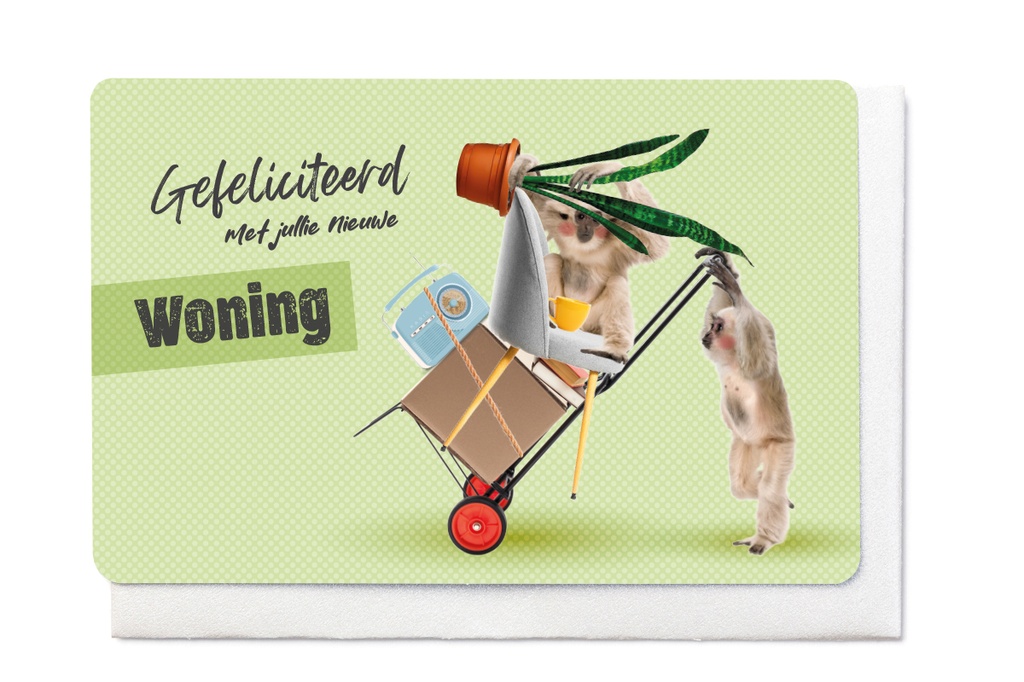 GEFELICITEERD MET JULLIE NIEUWE WONING