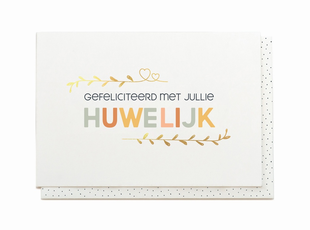 GEFELICITEERD MET JULLIE HUWELIJK