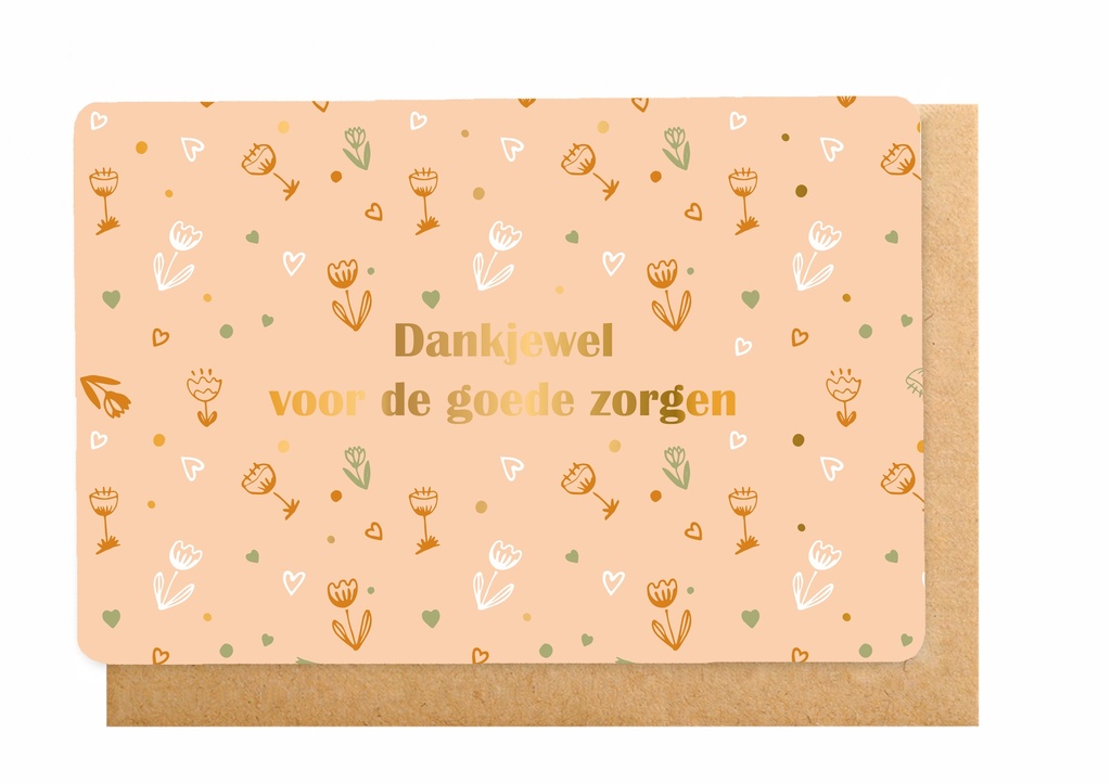 DANKJEWEL VOOR DE GOEDE ZORGEN