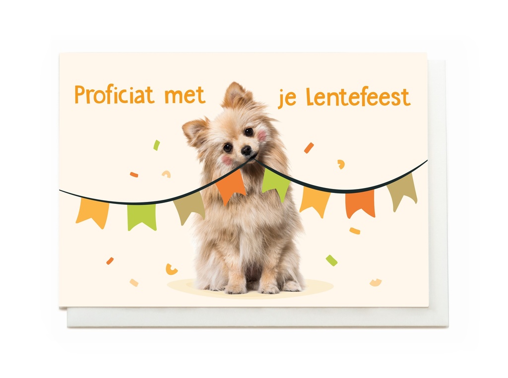 PROFICIAT MET JE LENTEFEEST