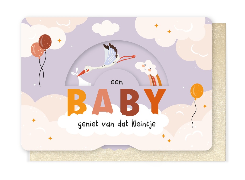 EEN BABY GENIET VAN DAT KLEINTJE