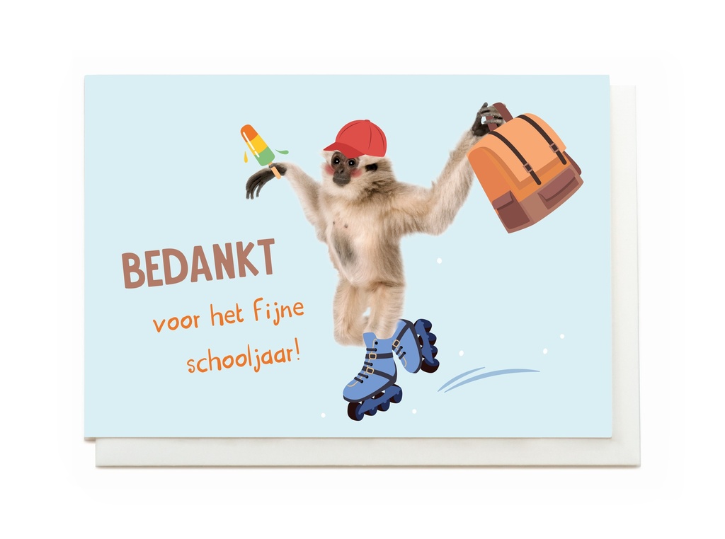 BEDANKT VOOR HET FIJNE SCHOOLJAAR!