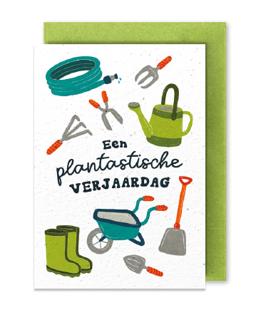 EEN PLATASTISCHE VERJAARDAG