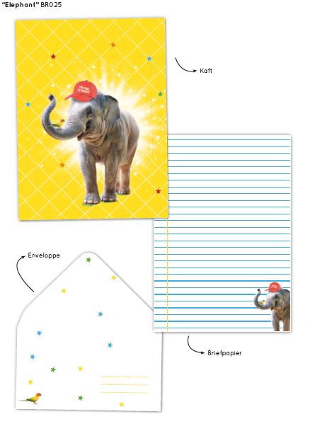 BRIEFPAPIER 'OLIFANT'