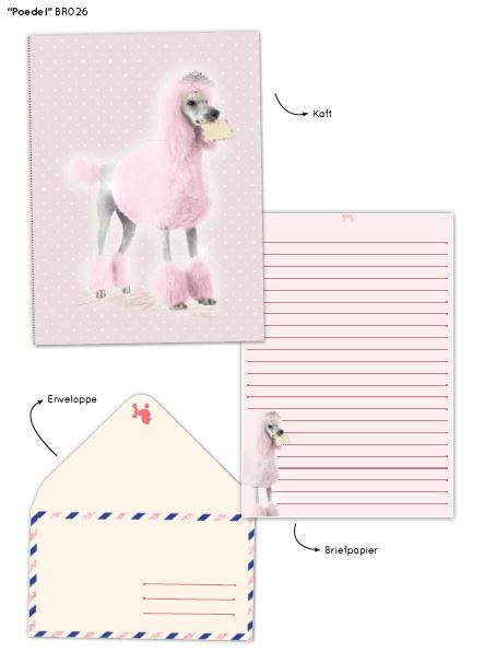 BRIEFPAPIER 'POODLE'