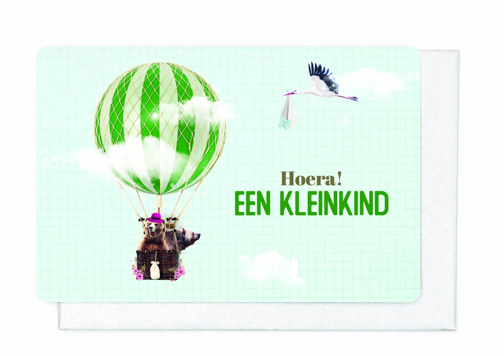 HOERA! EEN KLEINKIND!