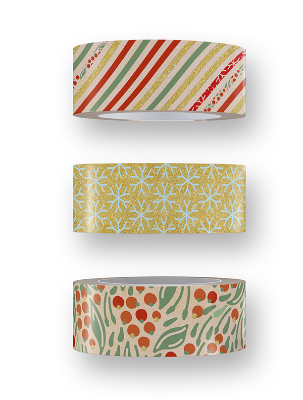 MASKING TAPE XMAS SET 3