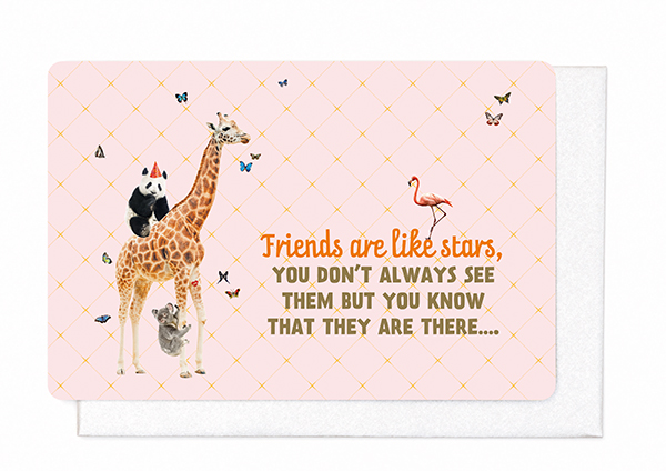 FRIENDS ARE LIKE STARS