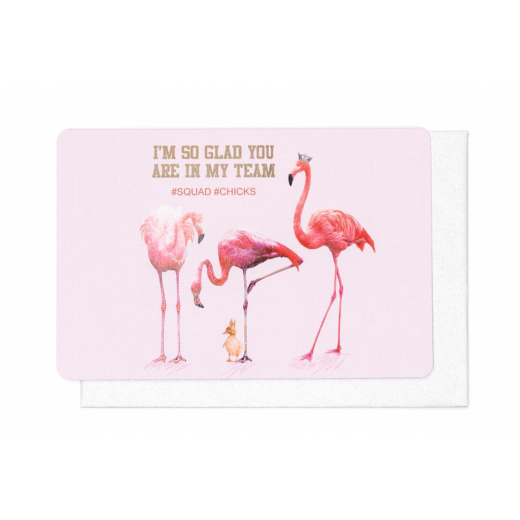 I'M SO GLAD YOU ARE IN MY TEAM #SQUAD#CHICKS