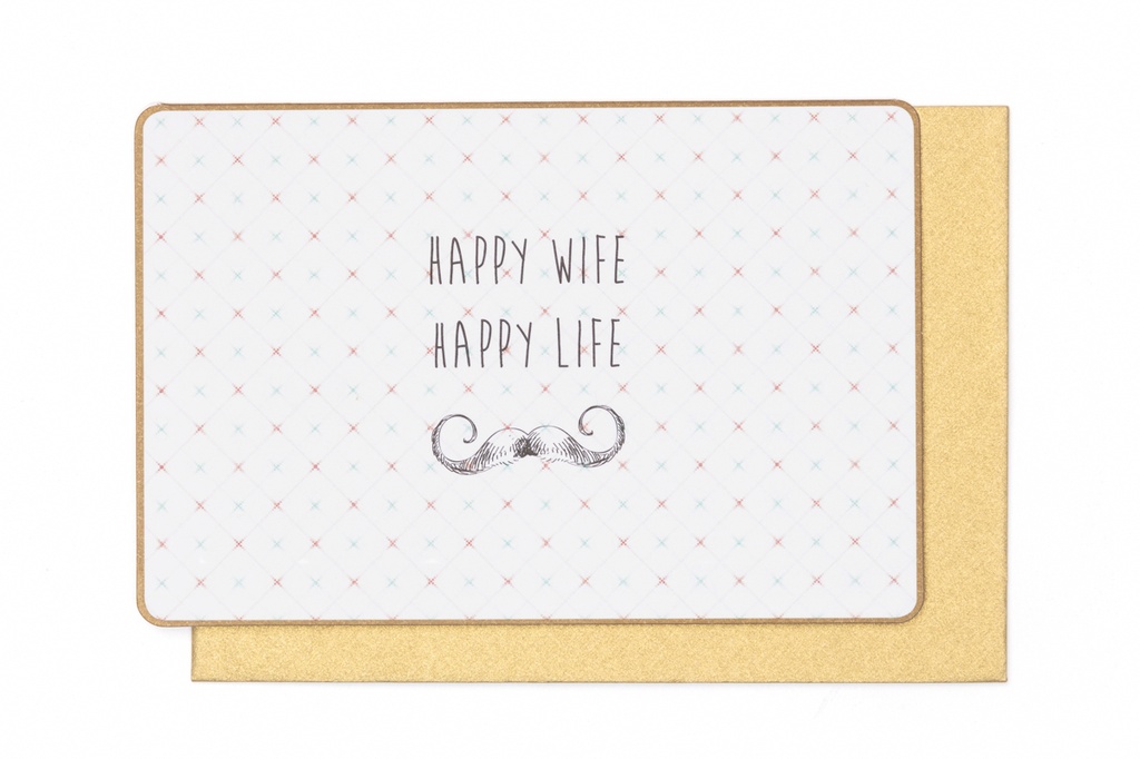 HAPPY WIFE HAPPY LIFE