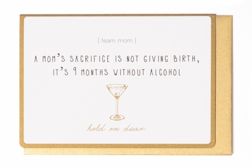 [LW2008] A MOM'S SACRIFICE IS NOT GIVING BIRTH, IT'S 9 MONTHS WHITHOUT ..
