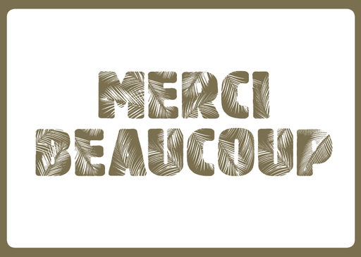 [LWFR5364] MERCI BEAUCOUP