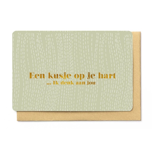 [BB3131] EEN KUSJE OP JE HART - IK DENK AAN JOU