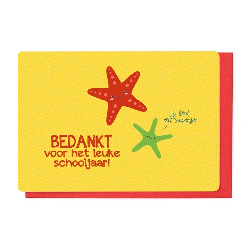 [ESJ3604] BEDANKT VOOR HET LEUKE SCHOOLJAAR