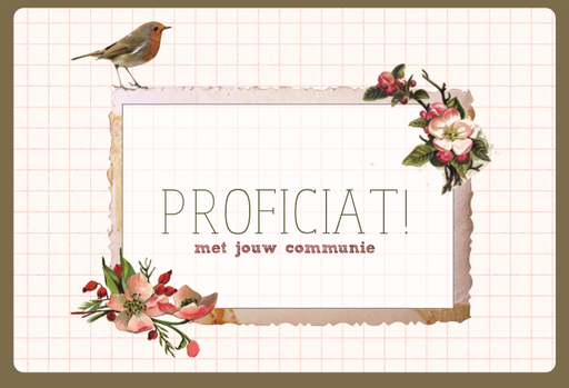 [C2117] PROFICIAT MET JOUW COMMUNIE