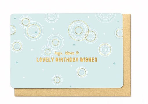 [BB3154] HUGS, KISSES &amp; LOVELY BIRTHDAY WISHES