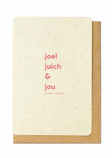 [QT4704] JOEL JUICH &amp; JOU - IK HOU VAN JOU