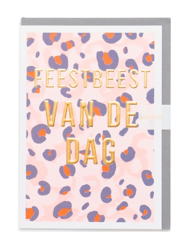 [AR4818] FEESTBEEST VAN DE DAG