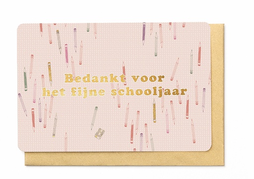 [ESJ3643] BEDANKT VOOR HET FIJNE SCHOOLJAAR