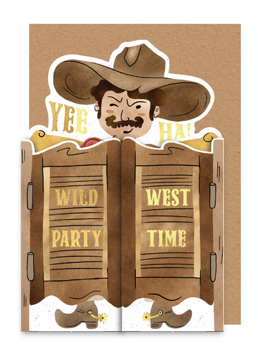 [PAB6409] WILD WEST PARTY TIME