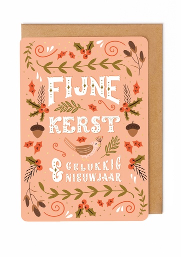 [CC7235] FIJNE KERST &amp; GELUKKIG NIEUWJAAR