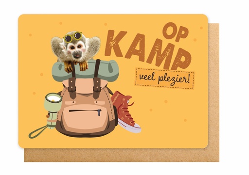 [K2331] OP KAMP VEEL PLEZIER!