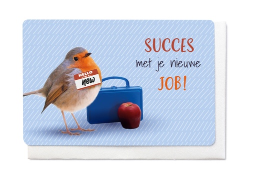 [V1766] SUCCES MET JE NIEUWE JOB!