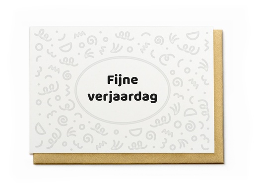 [OH8349] FIJNE VERJAARDAG