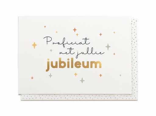 [JTS8253] PROFICIAT MET JULLIE JUBILEUM