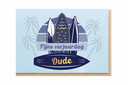 [FE8819] FIJNE VERJAARDAG DUDE