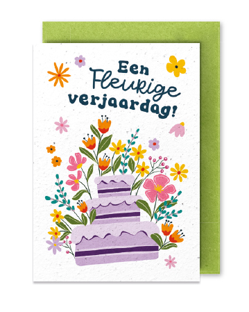 [PJK033] FLEURIGE VERJAARDAG