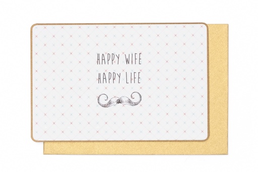 [N900] HAPPY WIFE HAPPY LIFE