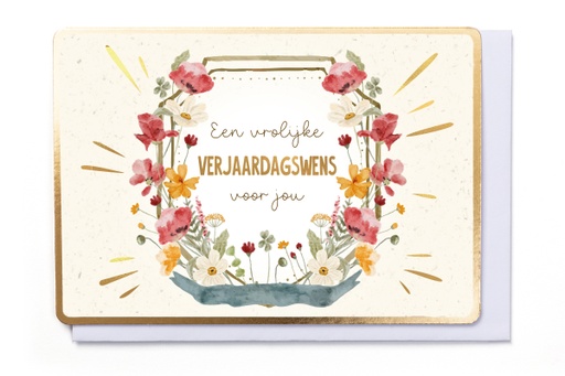 [FB3023] EEN VROLIJKE VERJAARDAGSWENS VOOR JOU