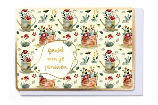 [FB3033] GENIET VAN JE PENSIOEN
